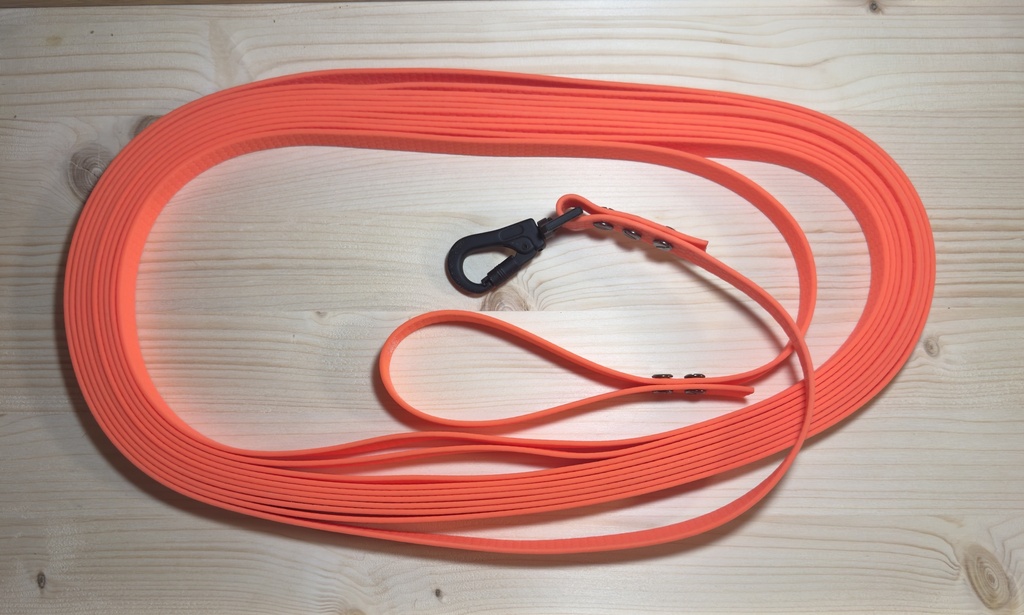 Longe sur mesure - Sangle enduite PVC 20mm